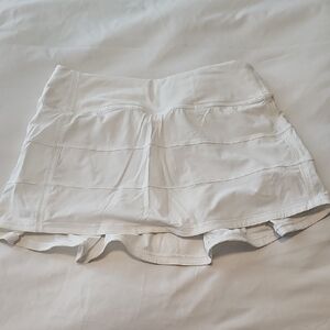 Lululemon Athletica White Skorts Lightweight Casual